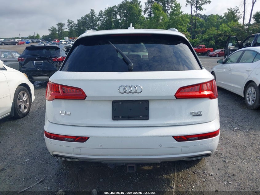 2018 Audi Q5 VIN WA1CNAFY0J2088212 IAAI salvage auction — REAR END, Salvage (Georgia), sold $3,700 on 2026-07-07 (photo 6)