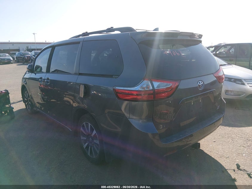 2019 Toyota Sienna VIN 5TDDZ3DCXKS225863 IAAI salvage auction — UNKNOWN, Clear (Colorado), sold $18,950 on 2026-07-07 (photo 3)