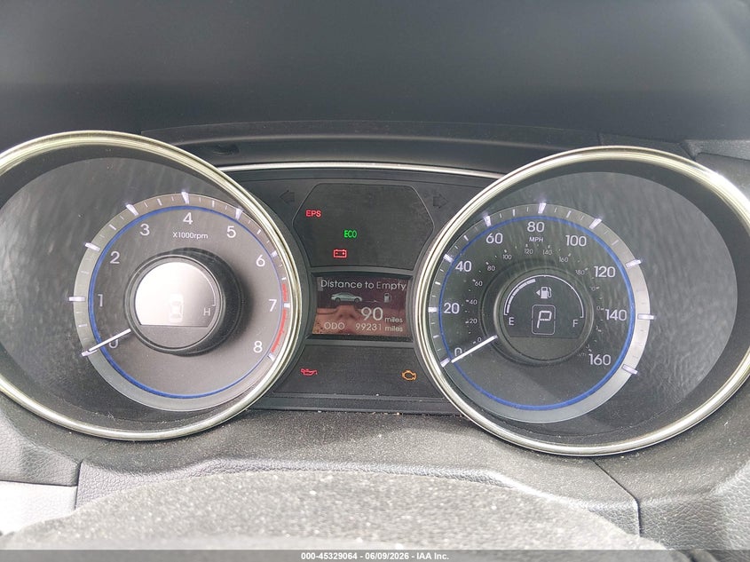 2013 Hyundai Sonata VIN 5NPEB4AC3DH723348 IAAI salvage auction — HAIL, Salvage Title, sold $2,800 on 2026-07-10 (photo 7)