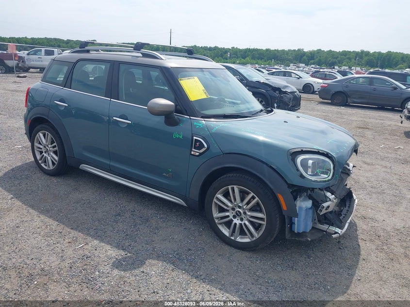 2021 Mini Countryman VIN WMZ83BR02M3M45773 IAAI salvage auction — FRONT END, Salvage - Greater Than 75% (Maryland), sold $6,100 on 2026-08-06 (photo 1)