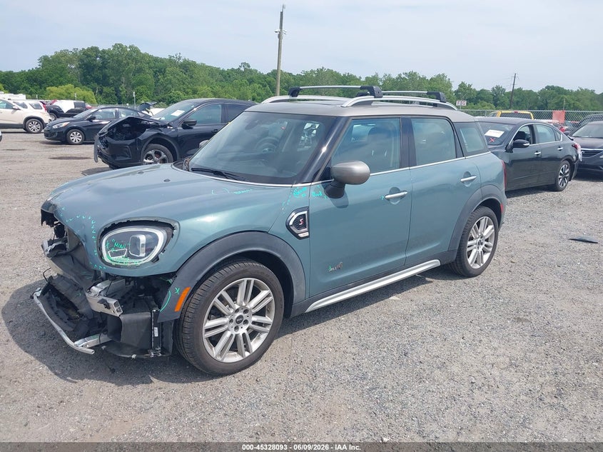 2021 Mini Countryman VIN WMZ83BR02M3M45773 IAAI salvage auction — FRONT END, Salvage - Greater Than 75% (Maryland), sold $6,100 on 2026-08-06 (photo 2)