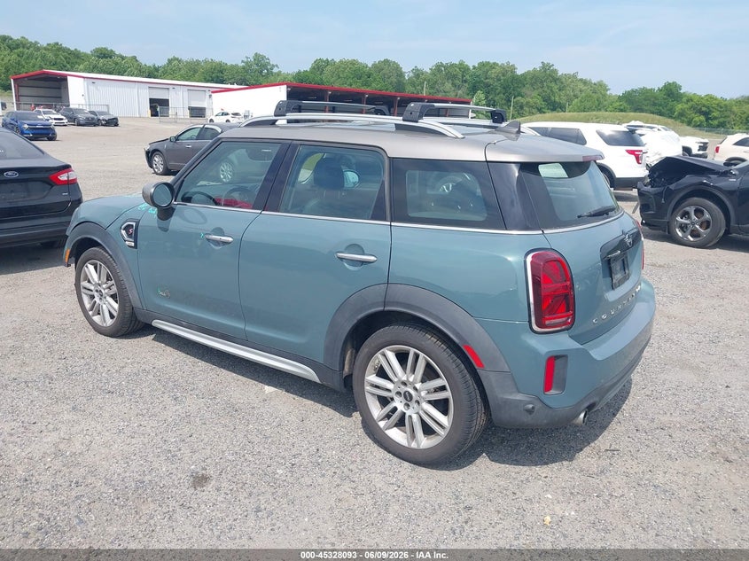 2021 Mini Countryman VIN WMZ83BR02M3M45773 IAAI salvage auction — FRONT END, Salvage - Greater Than 75% (Maryland), sold $6,100 on 2026-08-06 (photo 3)