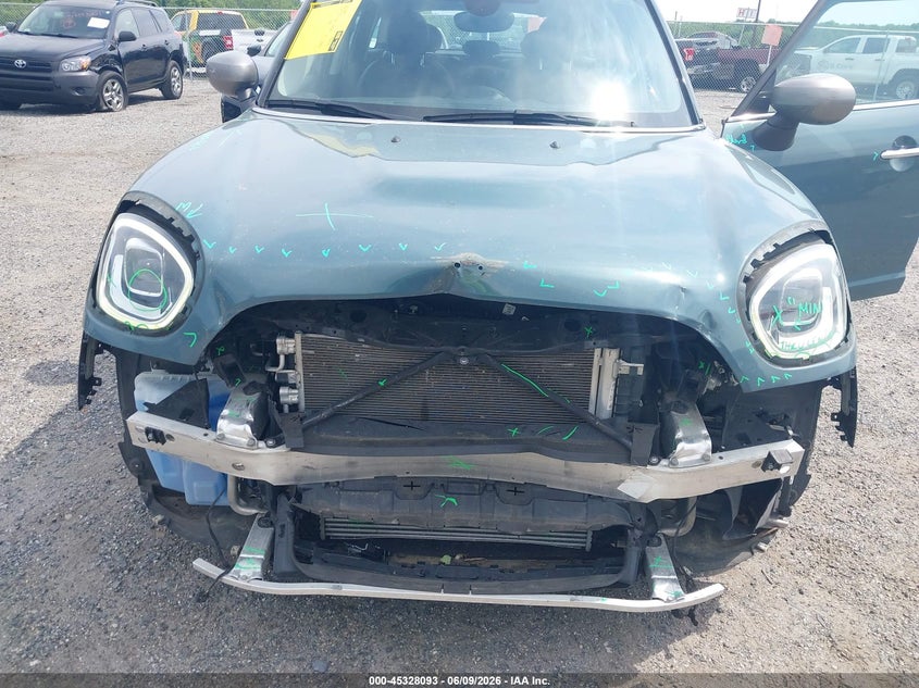 2021 Mini Countryman VIN WMZ83BR02M3M45773 IAAI salvage auction — FRONT END, Salvage - Greater Than 75% (Maryland), sold $6,100 on 2026-08-06 (photo 6)