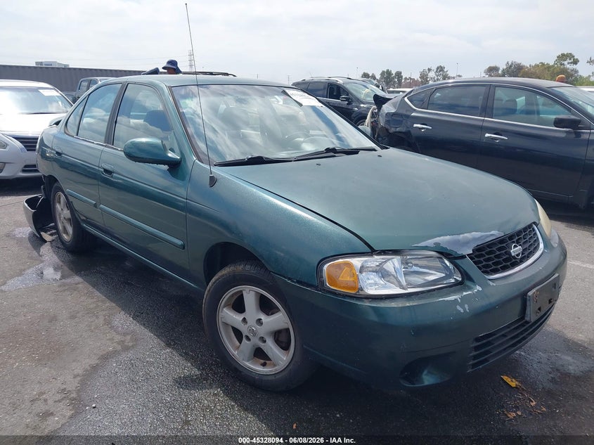2003 Nissan Sentra VIN 3N1CB51D73L703949 IAAI salvage auction — REAR END, Salvage (California), sold $575 on 2026-07-09 (photo 1)