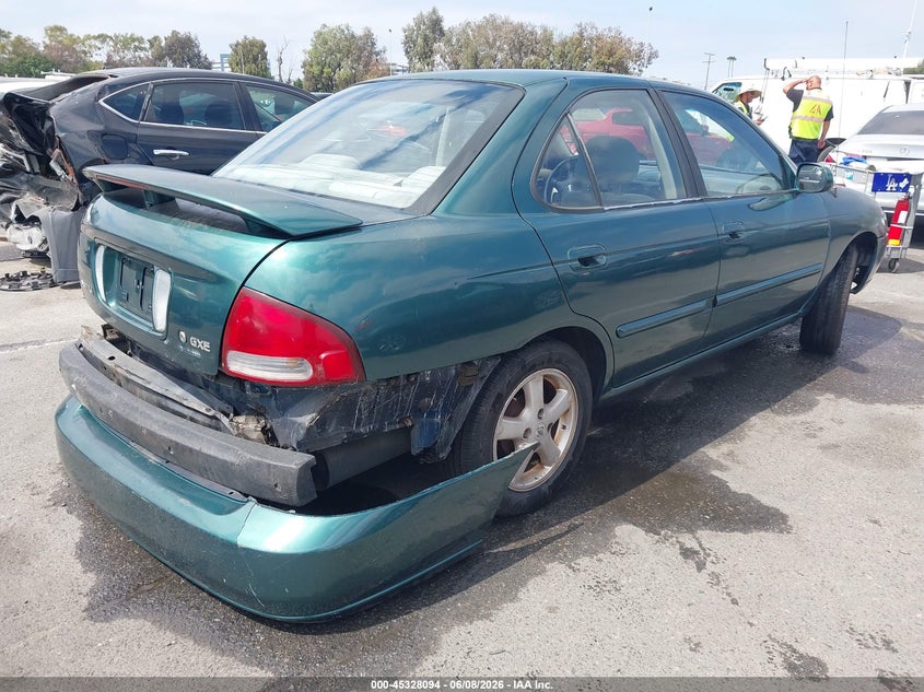 2003 Nissan Sentra VIN 3N1CB51D73L703949 IAAI salvage auction — REAR END, Salvage (California), sold $575 on 2026-07-09 (photo 4)
