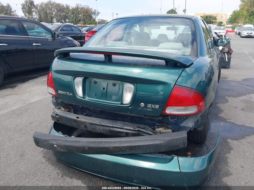 2003 Nissan Sentra VIN 3N1CB51D73L703949 IAAI salvage auction — REAR END, Salvage (California), sold $575 on 2026-07-09 (photo 6)