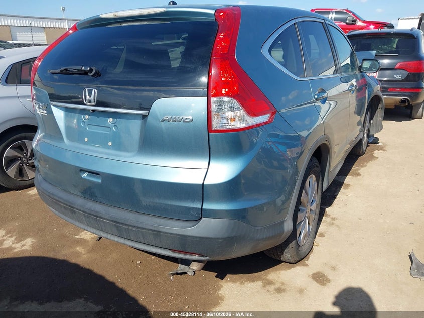 2014 Honda Cr-v VIN 2HKRM4H54EH603983 IAAI salvage auction — FRONT END, Junk (Oklahoma), sold $650 on 2026-07-18 (photo 4)