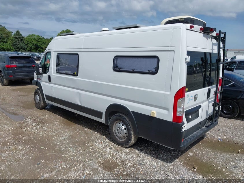 2022 Ram Promaster city VIN 3C6MRVJG9NE104444 IAAI salvage auction — FRONT END, Salvage (Illinois), sold $17,950 on 2026-07-28 (photo 3)