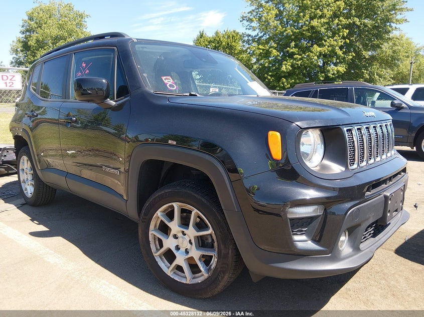 2021 Jeep Renegade VIN ZACNJDBB7MPM25575 IAAI salvage auction — REAR END, Salvage (New Jersey), sold $4,300 on 2026-08-06 (photo 1)