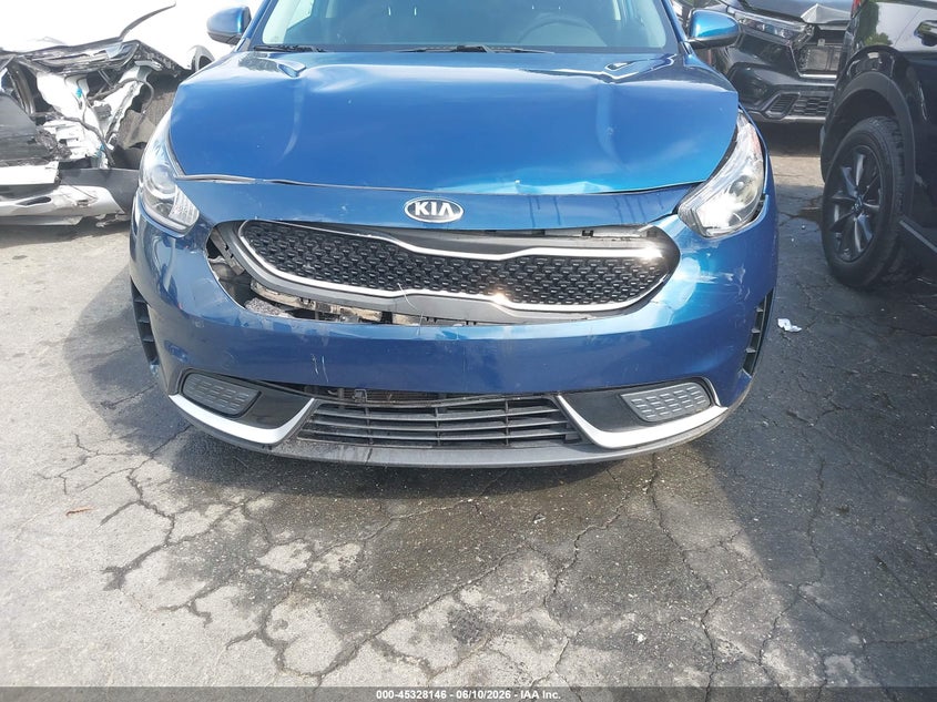 2019 Kia Niro VIN KNDCB3LC9K5242225 IAAI salvage auction — FRONT END, Salvage Title, sold $675 on 2026-07-30 (photo 6)