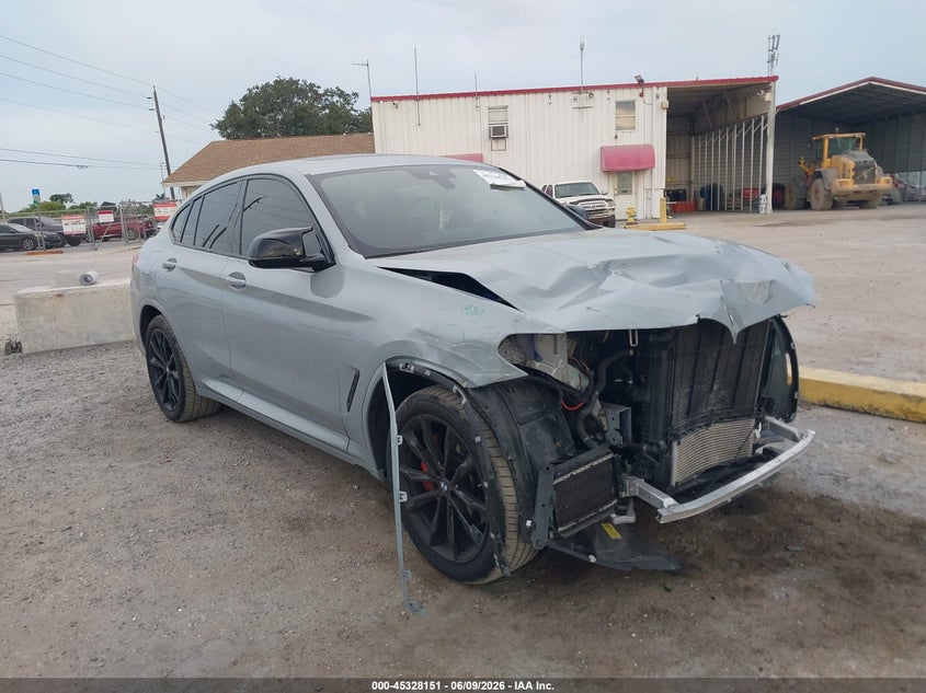2024 BMW X4 VIN 5UX43DT04R9U95354 IAAI salvage auction — FRONT END, Salvage Title, sold $26,150 on 2026-07-20 (photo 1)
