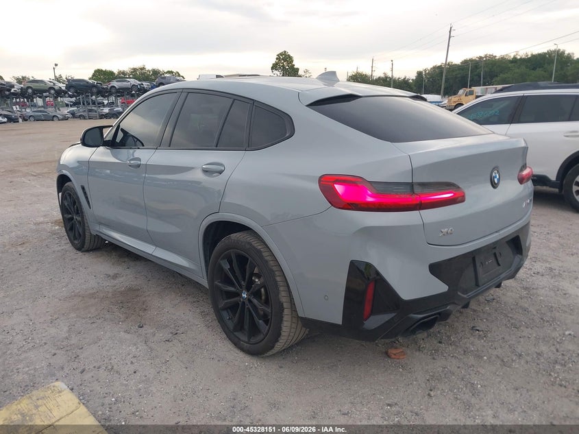 2024 BMW X4 VIN 5UX43DT04R9U95354 IAAI salvage auction — FRONT END, Salvage Title, sold $26,150 on 2026-07-20 (photo 3)