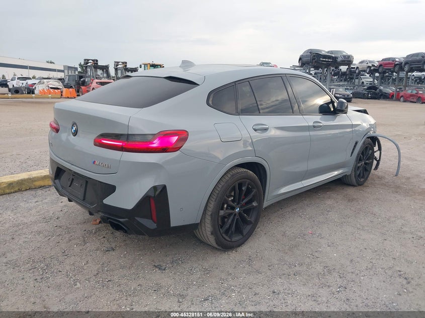 2024 BMW X4 VIN 5UX43DT04R9U95354 IAAI salvage auction — FRONT END, Salvage Title, sold $26,150 on 2026-07-20 (photo 4)