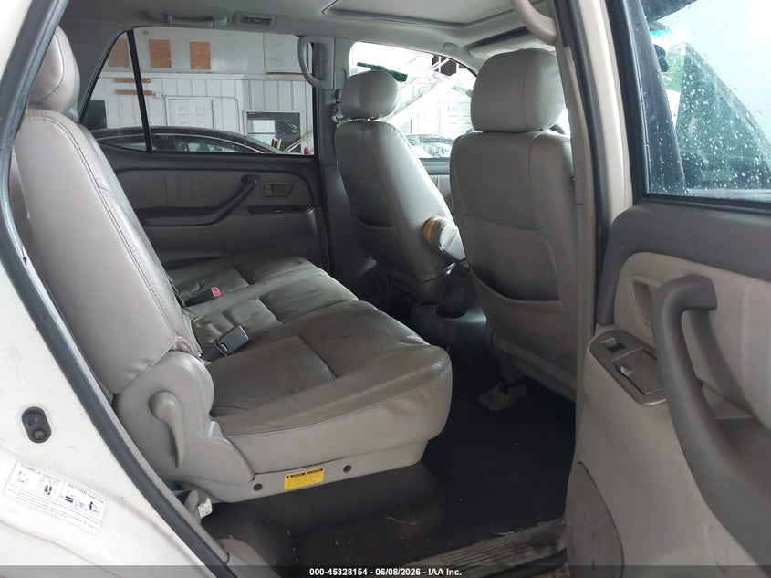 2002 Toyota Sequoia VIN 5TDZT38A62S115134 IAAI salvage auction — SIDE, Repossession Paperwork (Georgia), sold $400 on 2026-07-22 (photo 8)