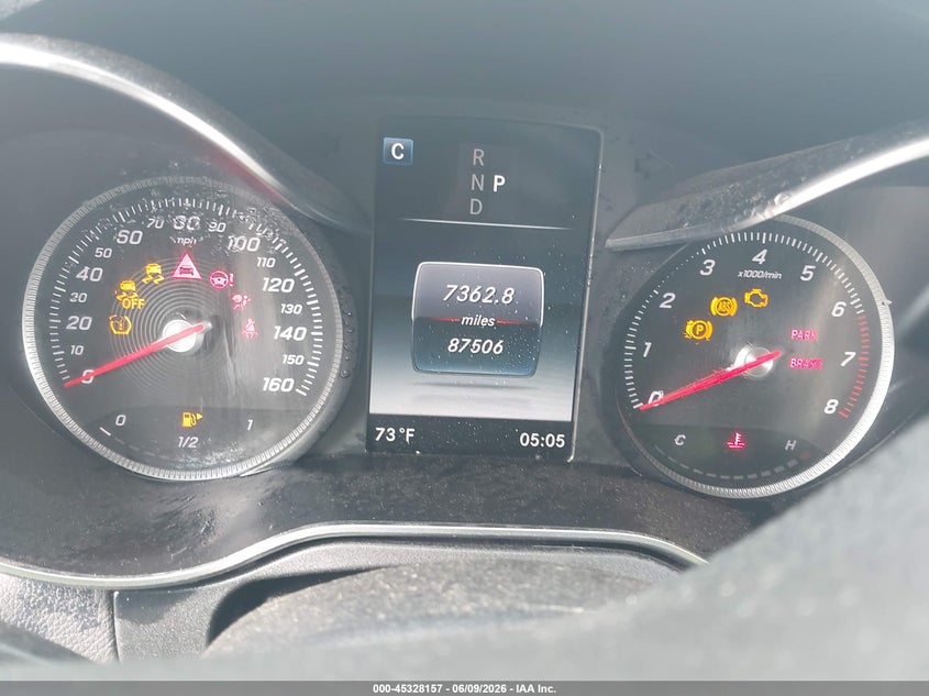 2018 Mercedes-benz C-klasse VIN 55SWF4JB0JU262411 IAAI salvage auction — FRONT END, Salvage (North Carolina), sold $4,250 on 2026-07-26 (photo 7)