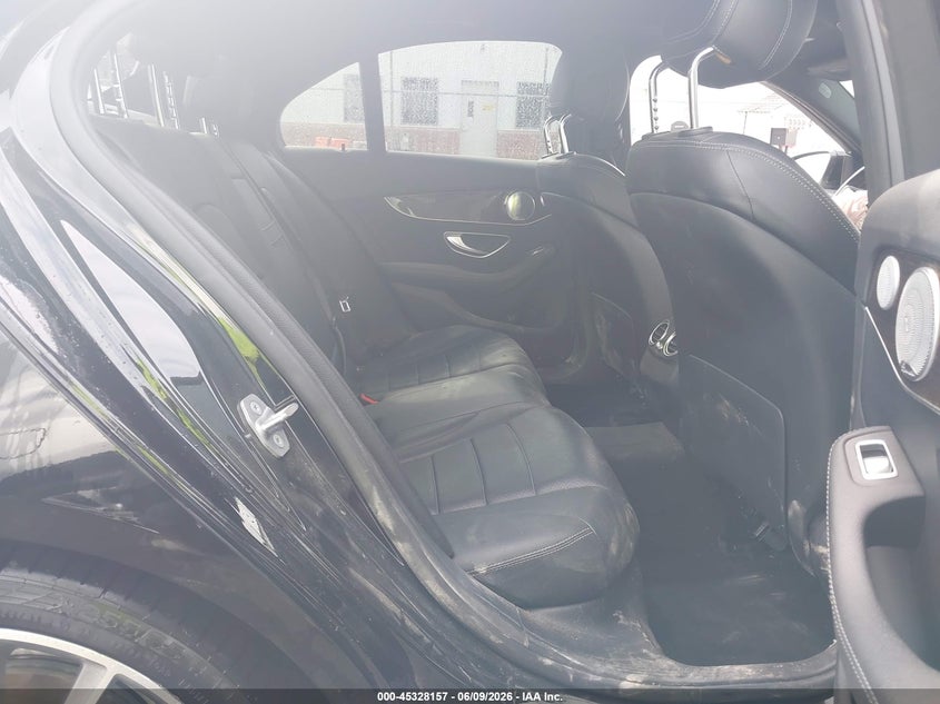 2018 Mercedes-benz C-klasse VIN 55SWF4JB0JU262411 IAAI salvage auction — FRONT END, Salvage (North Carolina), sold $4,250 on 2026-07-26 (photo 8)