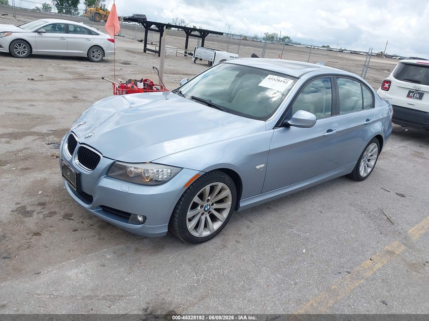 2009 BMW 3 series VIN WBAPK73599A450999 IAAI salvage auction — RIGHT FRONT, Salvage (Iowa), sold $1,550 on 2026-07-21 (photo 2)