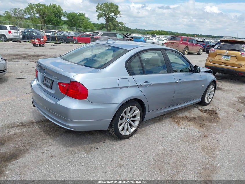2009 BMW 3 series VIN WBAPK73599A450999 IAAI salvage auction — RIGHT FRONT, Salvage (Iowa), sold $1,550 on 2026-07-21 (photo 4)