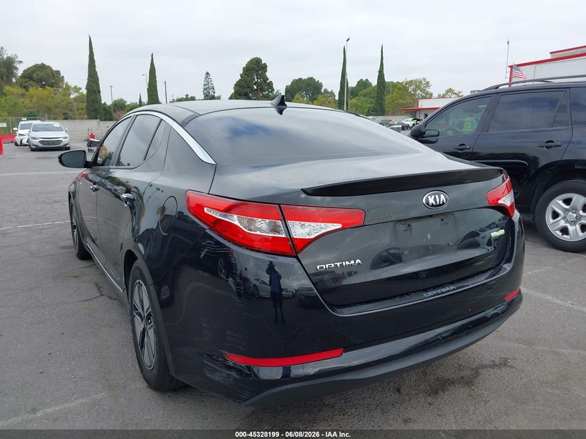 2013 Kia Optima VIN KNAGM4AD2D5054272 IAAI salvage auction — NORMAL WEAR, Salvage Title, sold $1,200 on 2026-07-09 (photo 3)