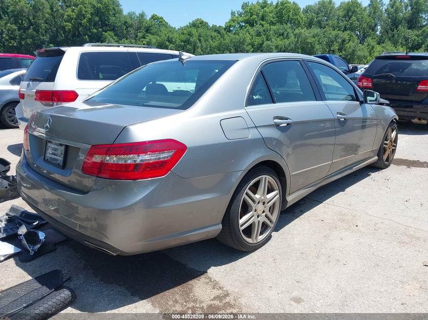 2011 Mercedes-benz E-class VIN WDDHF8HB1BA291780 IAAI salvage auction — FRONT END, Salvage (Kansas), sold $525 on 2026-07-29 (photo 4)