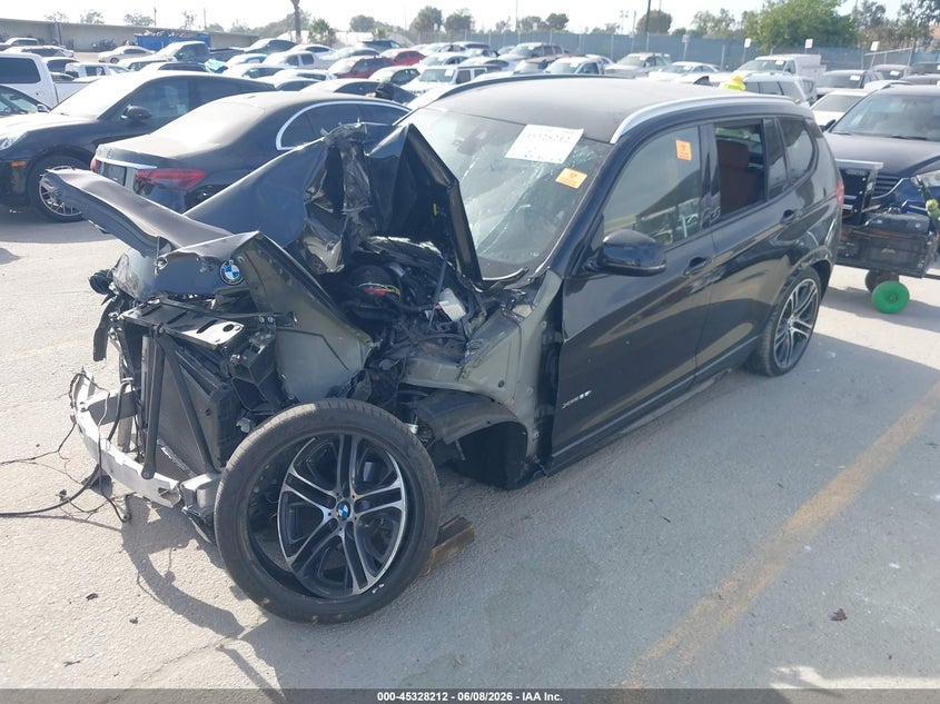 2017 BMW X3 VIN 5UXWX7C5XH0U42316 IAAI salvage auction — BIO HAZARD, Salvage Title, sold $925 on 2026-07-22 (photo 2)