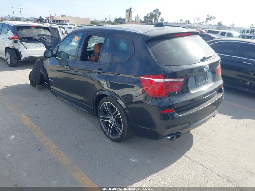 2017 BMW X3 VIN 5UXWX7C5XH0U42316 IAAI salvage auction — BIO HAZARD, Salvage Title, sold $925 on 2026-07-22 (photo 3)