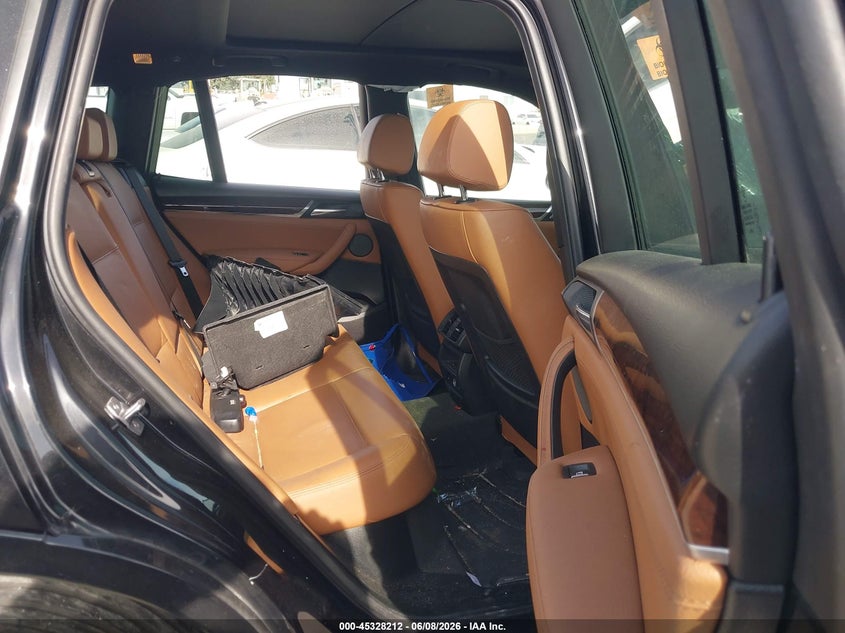 2017 BMW X3 VIN 5UXWX7C5XH0U42316 IAAI salvage auction — BIO HAZARD, Salvage Title, sold $925 on 2026-07-22 (photo 8)