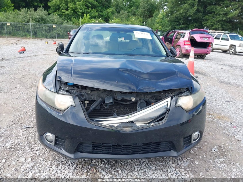 2013 Acura Tsx VIN JH4CU2F62DC002585 IAAI salvage auction — FRONT END, Salvage Title, sold $25 on 2026-07-09 (photo 6)