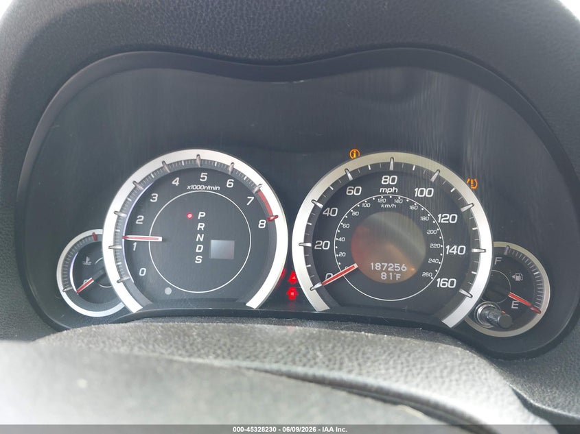 2013 Acura Tsx VIN JH4CU2F62DC002585 IAAI salvage auction — FRONT END, Salvage Title, sold $25 on 2026-07-09 (photo 7)