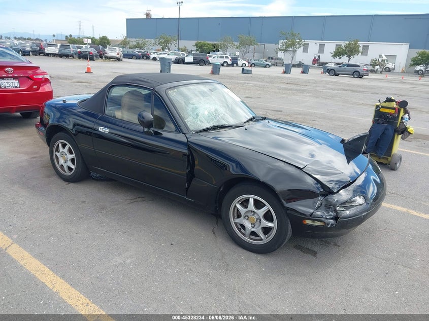 1996 Mazda Mx-5 VIN JM1NA3538T0716740 IAAI salvage auction — RIGHT FRONT, Salvage (California), sold $2,150 on 2026-07-20 (photo 1)