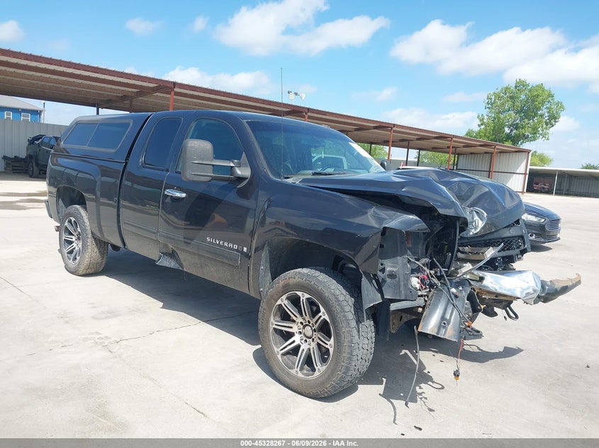 2009 Chevrolet Silverado 1500 VIN 1GCEK29099Z129670 IAAI salvage auction — FRONT END, Salvage (Texas), sold $750 on 2026-07-09 (photo 1)
