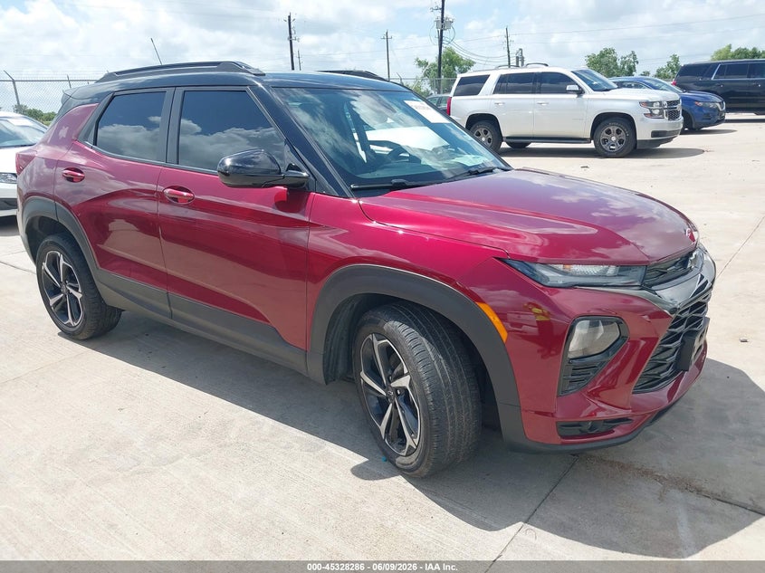 2023 Chevrolet Trailblazer VIN KL79MTSL4PB194922 IAAI salvage auction — SIDE, Original (Texas), sold $7,700 on 2026-08-02 (photo 1)