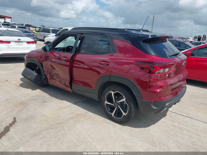 2023 Chevrolet Trailblazer VIN KL79MTSL4PB194922 IAAI salvage auction — SIDE, Original (Texas), sold $7,700 on 2026-08-02 (photo 3)