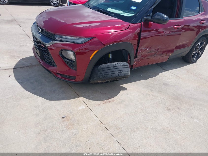 2023 Chevrolet Trailblazer VIN KL79MTSL4PB194922 IAAI salvage auction — SIDE, Original (Texas), sold $7,700 on 2026-08-02 (photo 6)