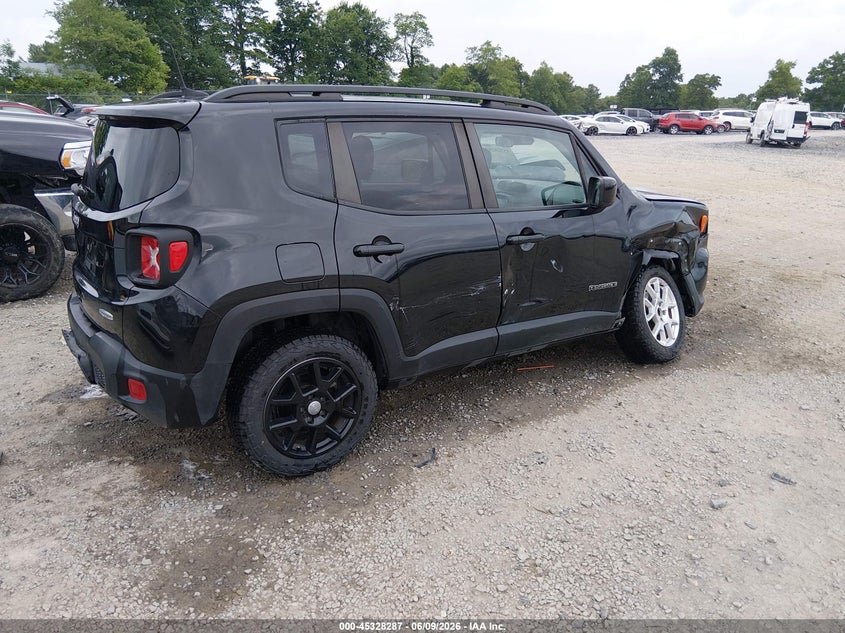 2019 Jeep Renegade VIN ZACNJBBBXKPK43077 IAAI salvage auction — RIGHT FRONT, Salvage (West Virginia), sold $2,050 on 2026-08-12 (photo 4)