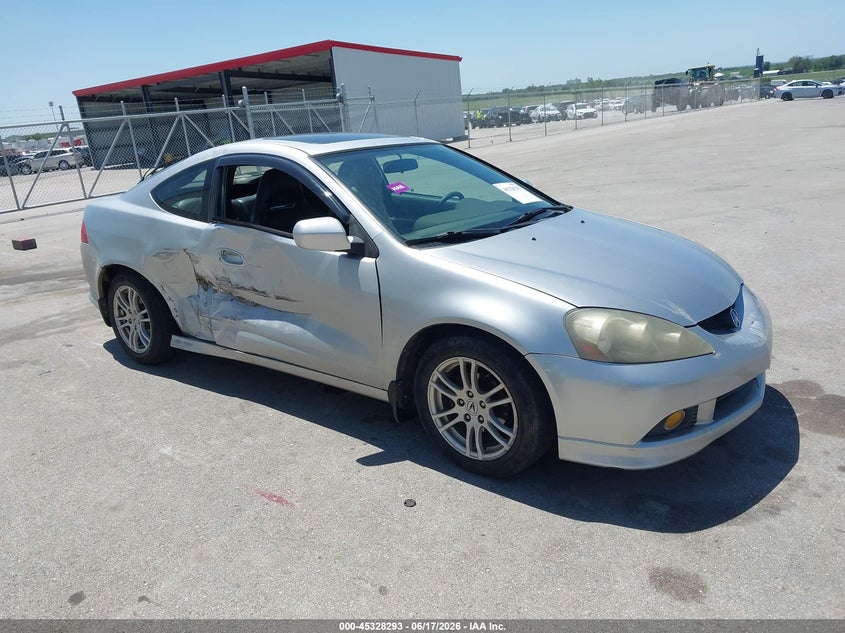 2006 Acura Rsx VIN JH4DC54816S023658 IAAI salvage auction — RIGHT SIDE, Certificate Of Title (Nebraska), sold $575 on 2026-07-09 (photo 1)