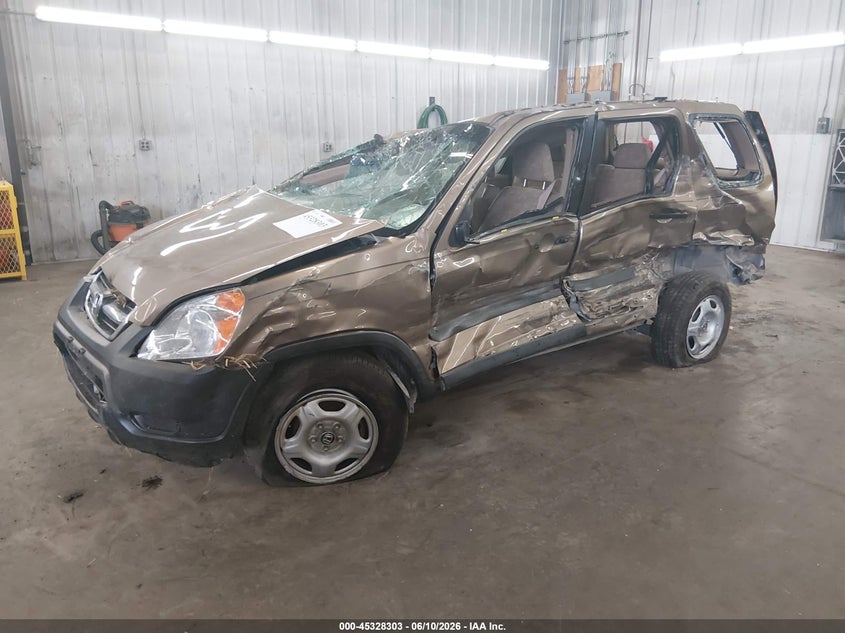 2004 Honda Cr-v VIN SHSRD68424U204806 IAAI salvage auction — ROLLOVER, Parts Only Bos (Minnesota), sold $275 on 2026-07-14 (photo 2)
