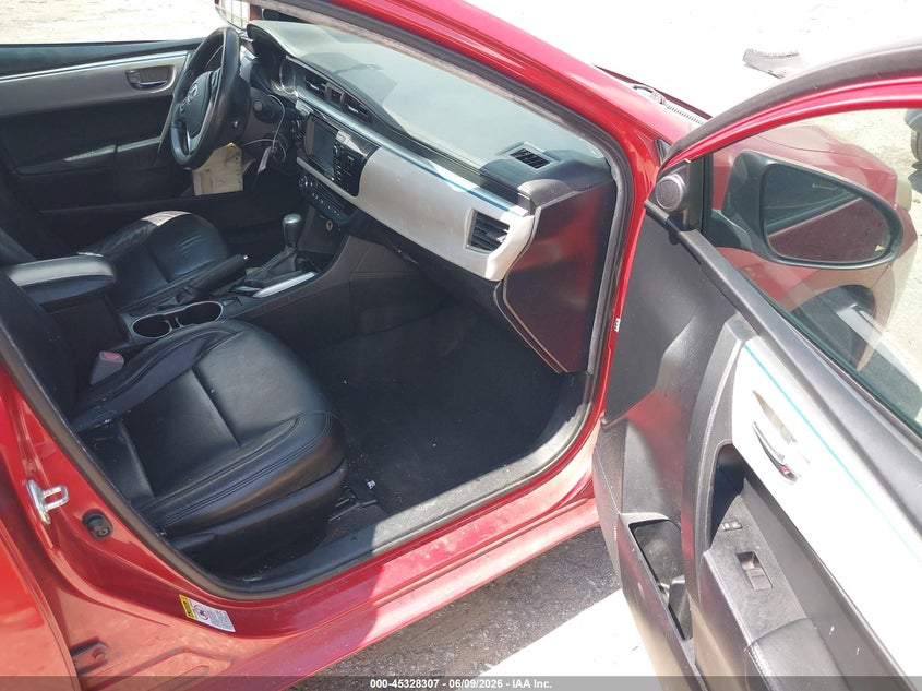 2016 Toyota Corolla VIN 5YFBURHE6GP390068 IAAI salvage auction — LEFT REAR, Original (Texas), sold $2,650 on 2026-07-29 (photo 5)