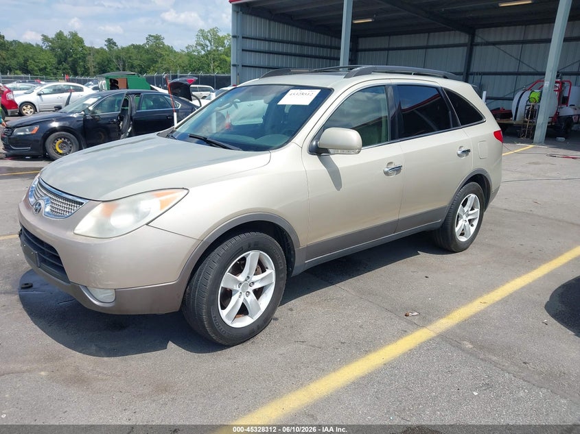 2007 Hyundai Veracruz VIN KM8NU73C37U013736 IAAI salvage auction — FRONT END, Repossession Paperwork (South Carolina), sold $25 on 2026-07-22 (photo 2)