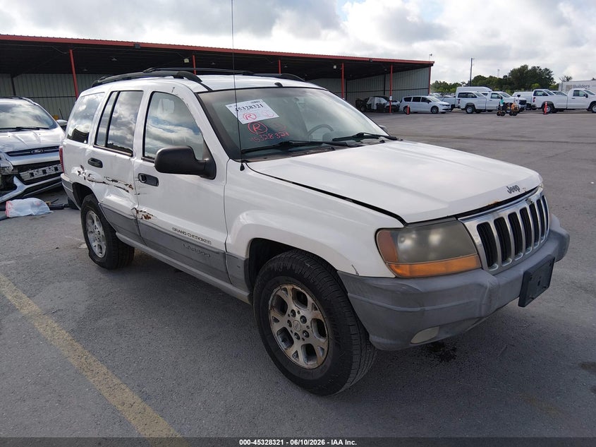 2000 Jeep Grand cherokee VIN 1J4GW48S4YC189539 IAAI salvage auction — RIGHT SIDE, Salvage (Texas), sold $475 on 2026-07-09 (photo 1)
