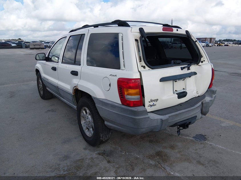 2000 Jeep Grand cherokee VIN 1J4GW48S4YC189539 IAAI salvage auction — RIGHT SIDE, Salvage (Texas), sold $475 on 2026-07-09 (photo 3)