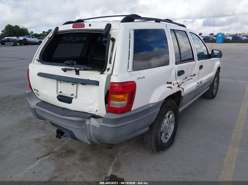 2000 Jeep Grand cherokee VIN 1J4GW48S4YC189539 IAAI salvage auction — RIGHT SIDE, Salvage (Texas), sold $475 on 2026-07-09 (photo 4)