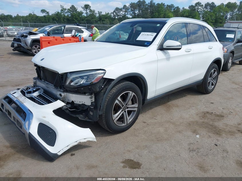 2019 Mercedes-benz Glc VIN WDC0G4KB5KF660241 IAAI salvage auction — FRONT END, Salvage (Virginia), sold $7,500 on 2026-08-02 (photo 2)