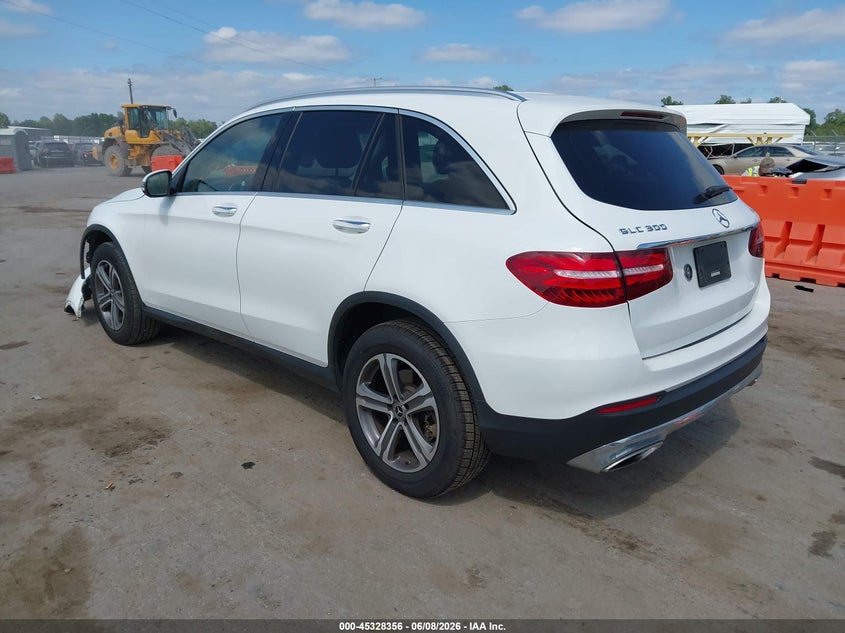 2019 Mercedes-benz Glc VIN WDC0G4KB5KF660241 IAAI salvage auction — FRONT END, Salvage (Virginia), sold $7,500 on 2026-08-02 (photo 3)