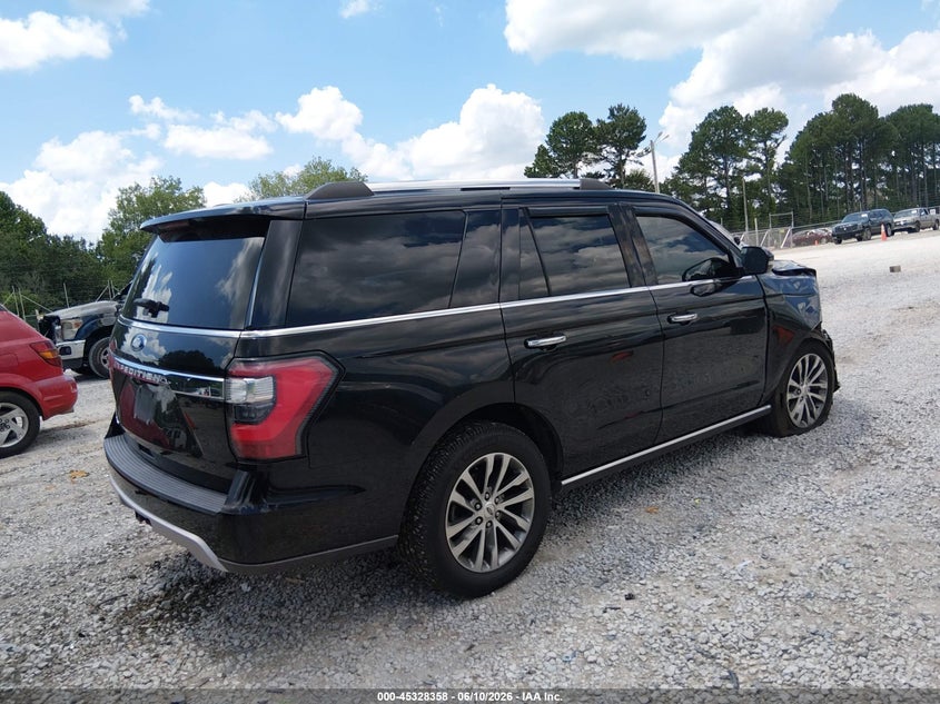 2018 Ford Expedition VIN 1FMJU1KT2JEA49934 IAAI salvage auction — RIGHT FRONT, Salvage (Alabama), sold $8,150 on 2026-07-29 (photo 4)