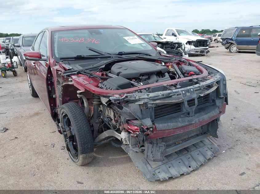 2016 Cadillac Ct6 VIN 1G6KD5RS6GU168102 IAAI salvage auction — FRONT END, Salvage (Texas), sold $3,325 on 2026-07-28 (photo 1)