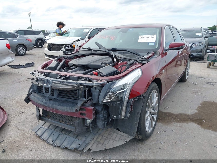 2016 Cadillac Ct6 VIN 1G6KD5RS6GU168102 IAAI salvage auction — FRONT END, Salvage (Texas), sold $3,325 on 2026-07-28 (photo 2)