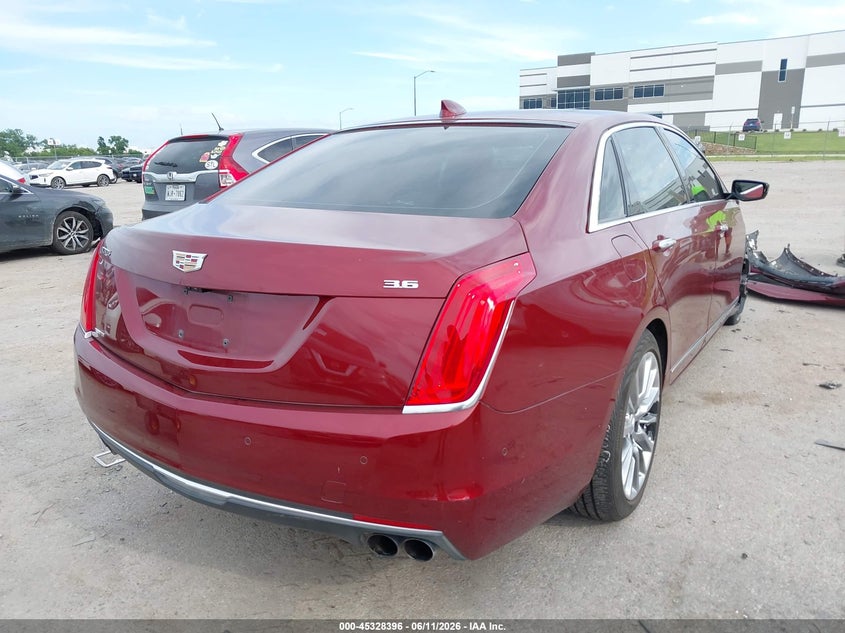 2016 Cadillac Ct6 VIN 1G6KD5RS6GU168102 IAAI salvage auction — FRONT END, Salvage (Texas), sold $3,325 on 2026-07-28 (photo 4)