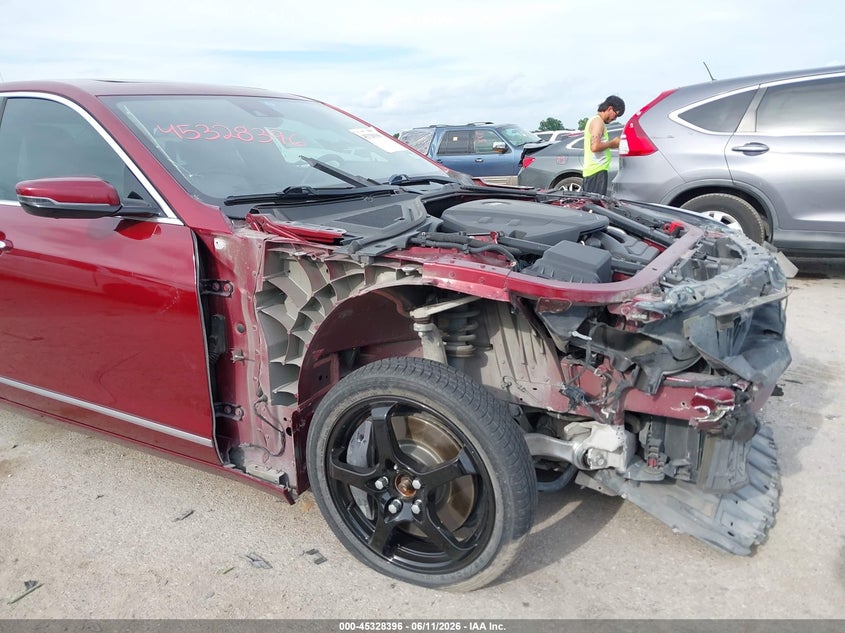 2016 Cadillac Ct6 VIN 1G6KD5RS6GU168102 IAAI salvage auction — FRONT END, Salvage Title, sold $3,325 on 2026-07-23 (photo 6)