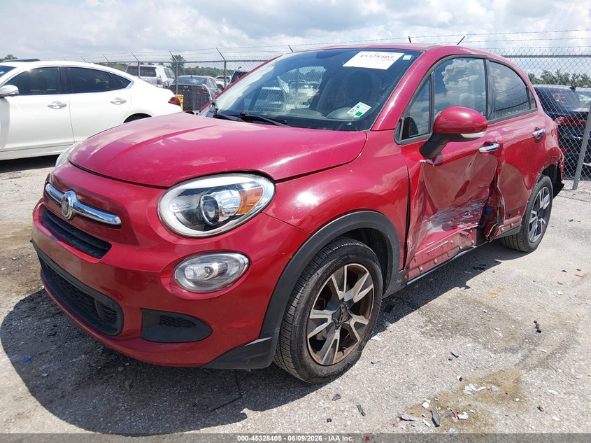 2016 Fiat 500x VIN ZFBCFXBT8GP351464 IAAI salvage auction — LEFT & RIGHT, Wait Title, sold $350 on 2026-09-17 (photo 2)